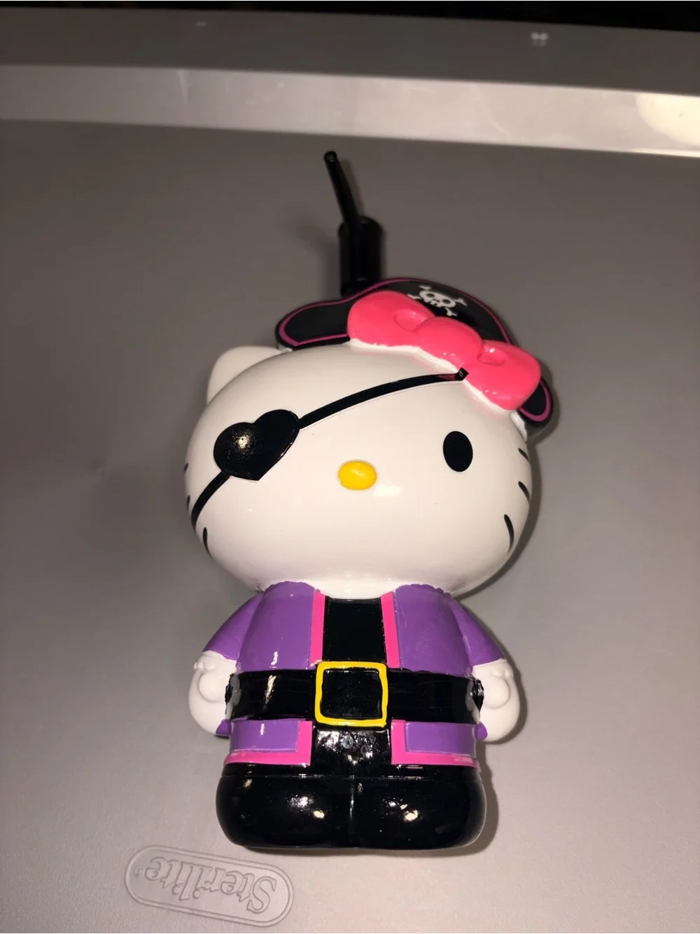 Hello Kitty Pirate Soap Dispenser in White, Pink, Purple and Black